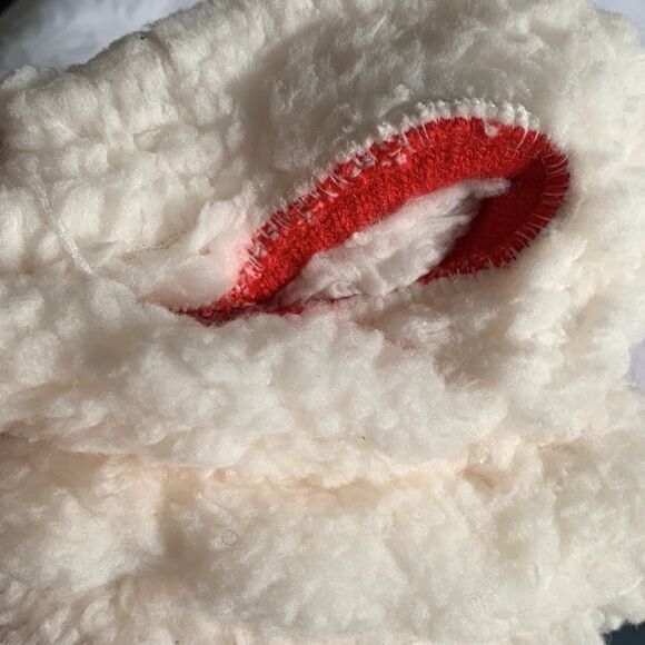 NWT SHERPA Christmas Theme Socks - Sheep Pattern Slipper Socks Non-Slip - Picture 5 of 7